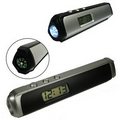 Compass Flashlight w/ Clock